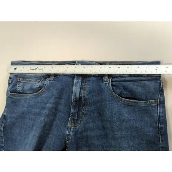 Lucky Brand 412 Athletic Slim Jeans Mens 36x30 Blue Denim Stretch Classic Fit - Picture 6 of 15